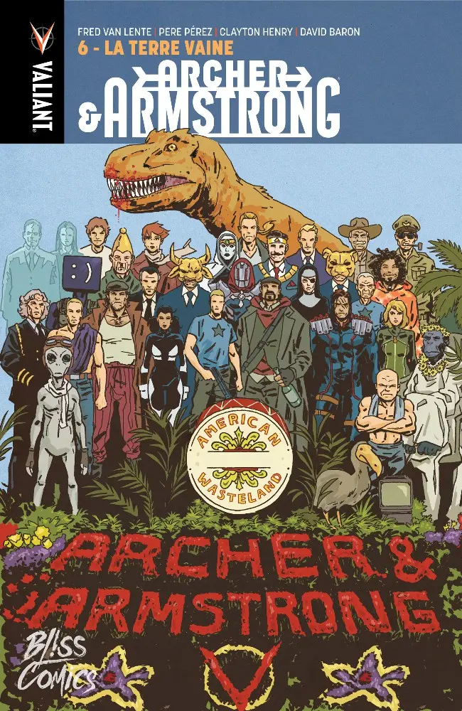 Couverture de l'album Archer & Armstrong Vol. 6 La Terre vaine