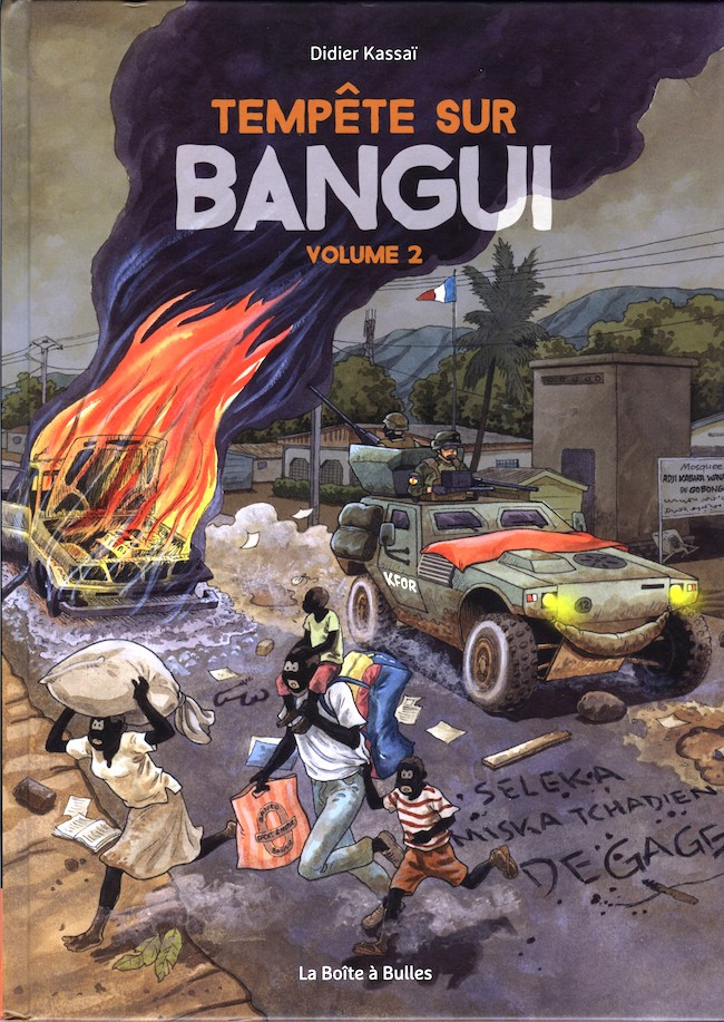 Couverture de l'album Tempête sur Bangui Tome 2 Tempête sur Bangui - Volume 2