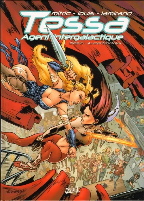 Couverture de l'album Tessa agent intergalactique Tome 6 Aurore Montréal