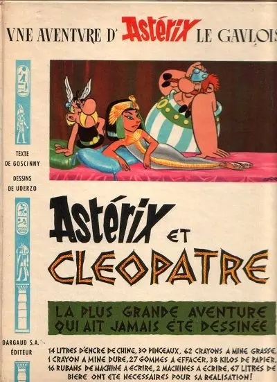 Couverture de l'album Astérix Tome 6 Astérix et Cléopâtre