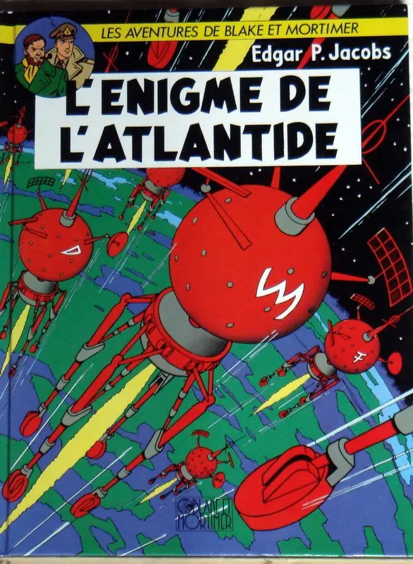 Couverture de l'album Blake et Mortimer Tome 7 L'énigme de l'Atlantide