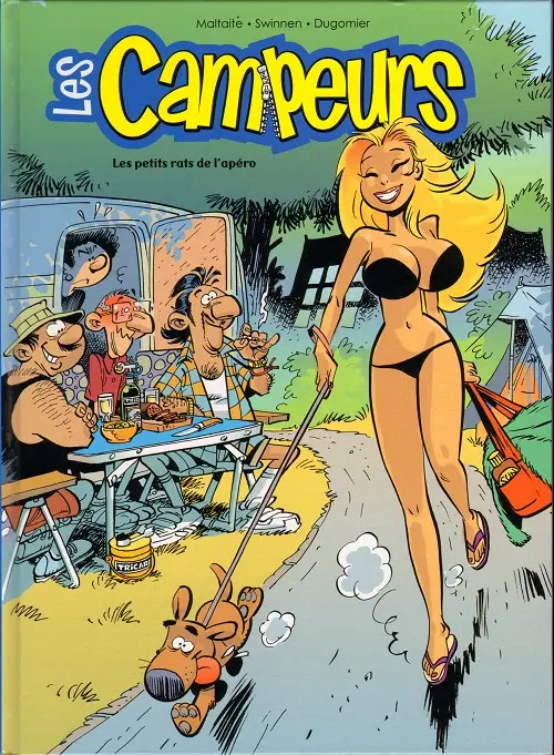 Couverture de l'album Les Campeurs Tome 3 Les petits rats de l'apéro