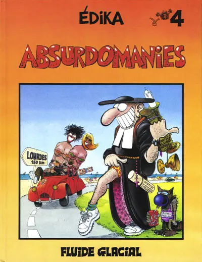 Couverture de l'album Édika Tome 4 Absurdomanies