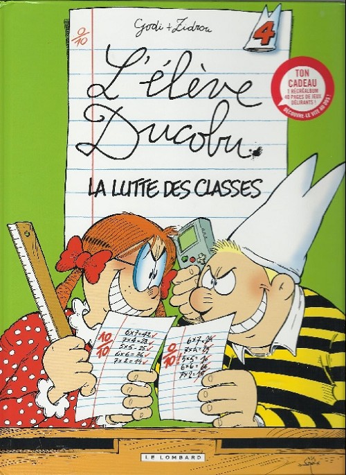 Couverture de l'album L'Élève Ducobu Tome 4 La Lutte des classes