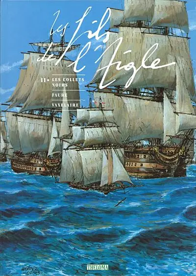 Couverture de l'album Les Fils de l'aigle Tome 2 Les collets noirs