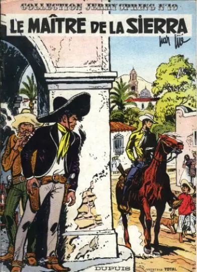 Couverture de l'album Jerry Spring Tome 10 Le maître de la Sierra
