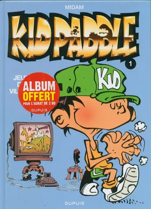 Couverture de l'album Kid Paddle Tome 1 Jeux de vilains