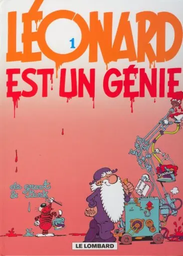 Couverture de l'album Léonard Tome 1 Léonard est un génie