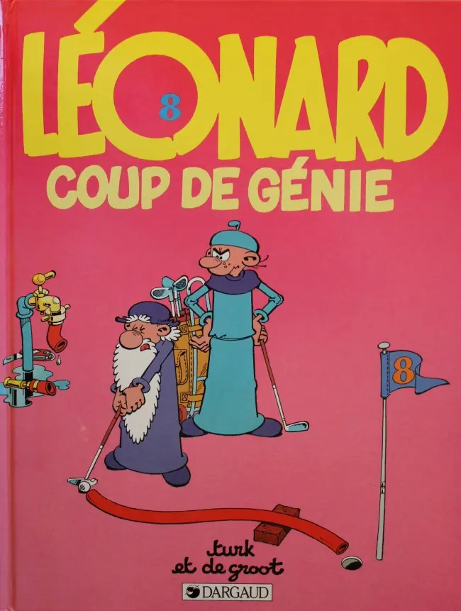 Couverture de l'album Léonard Tome 8 Coup de génie