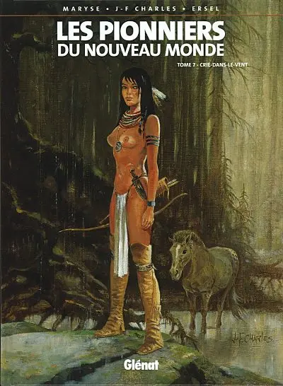 Couverture de l'album Les Pionniers du Nouveau Monde Tome 7 Crie-dans-le-vent