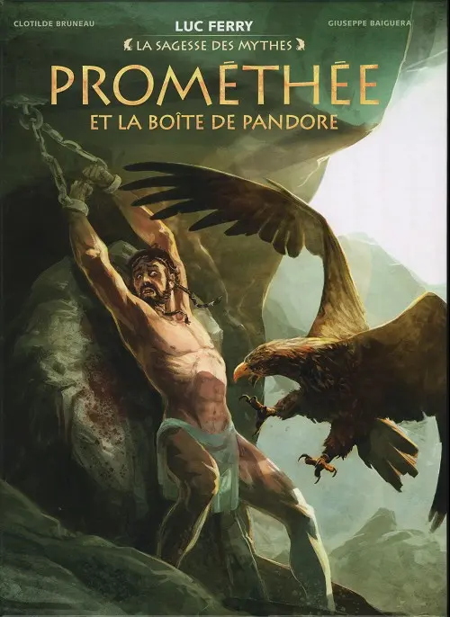 Couverture de l'album Prométhée et la boîte de Pandore