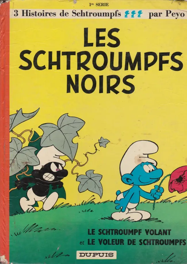 Couverture de l'album Les Schtroumpfs Tome 1 Les Schtroumpfs noirs