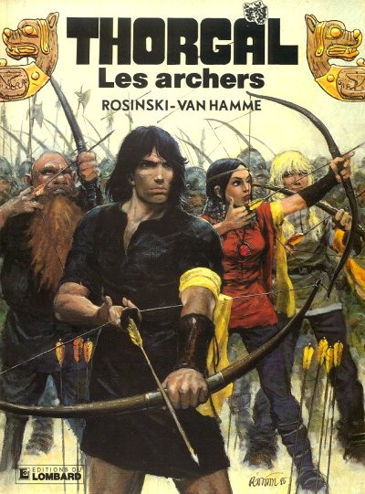 Couverture de l'album Thorgal Tome 9 Les archers