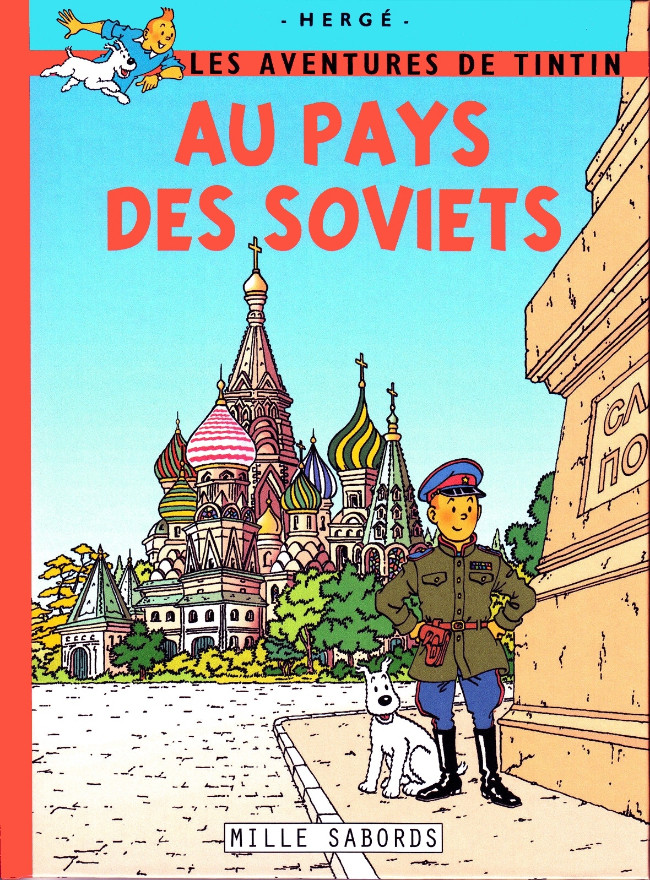 Couverture de l'album Tintin Les aventures de Tintin au pays des soviets