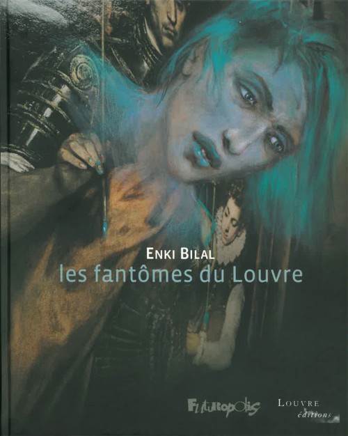 Couverture de l'album Les fantômes du Louvre