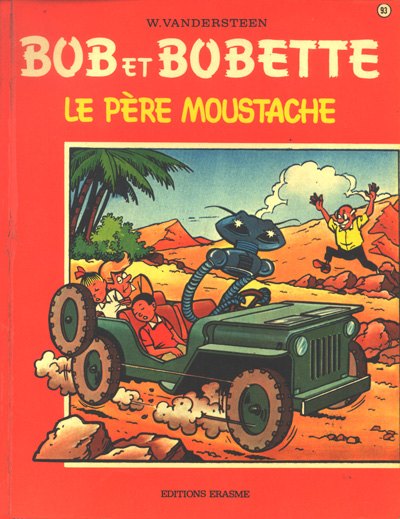Couverture de l'album Bob et Bobette Tome 93 Le Père Moustache