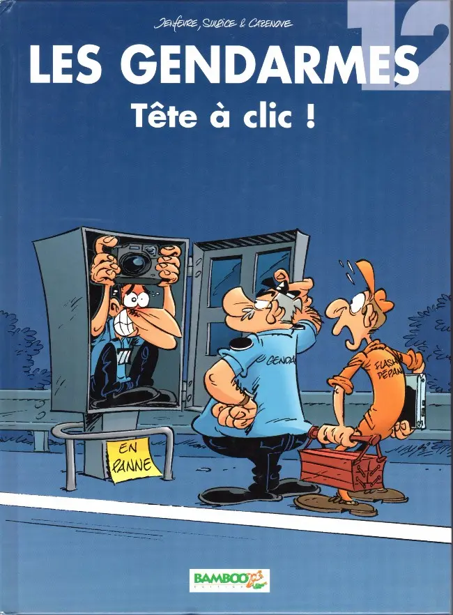 Couverture de l'album Les Gendarmes Tome 12 Tête à clic !