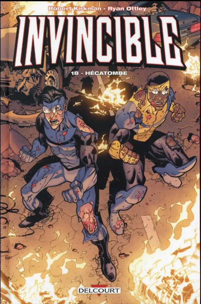 Couverture de l'album Invincible Tome 18 Hécatombe
