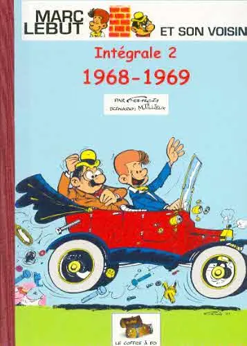 Couverture de l'album Marc Lebut et son voisin Intégrale 2 1968-1969
