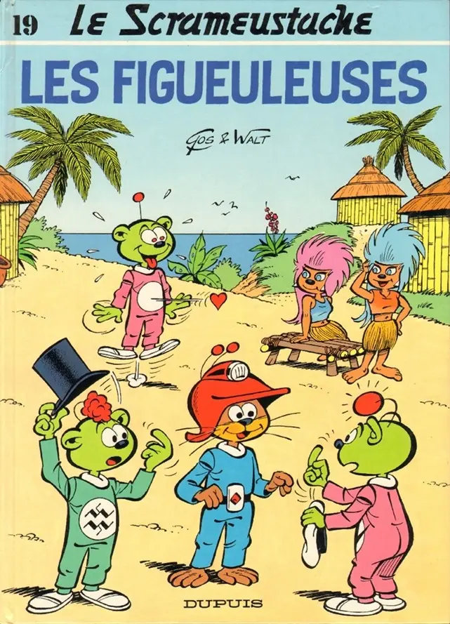 Couverture de l'album Le Scrameustache Tome 19 Les Figueuleuses