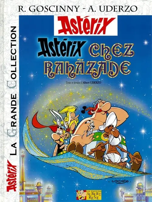 Couverture de l'album Astérix La Grande Collection Tome 28 Astérix chez Rahàzade