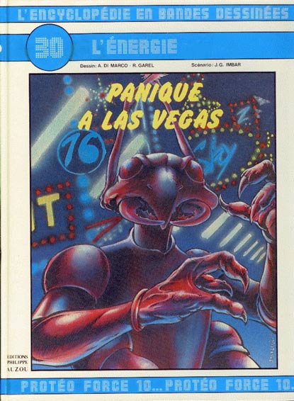 Couverture de l'album L'Encyclopédie en Bandes Dessinées Tome 30 L'énergie : Panique à Las Vegas