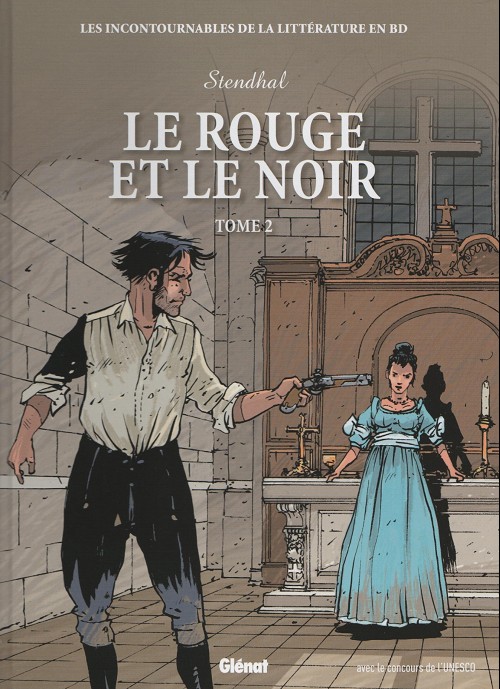 Couverture de l'album Les Incontournables de la littérature en BD Tome 26 Le Rouge et le Noir - Tome 2