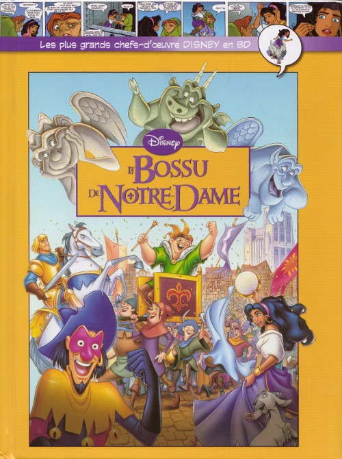 Couverture de l'album Les plus grands chefs-d'œuvre Disney en BD Tome 33 Le Bossu de Notre-Dame