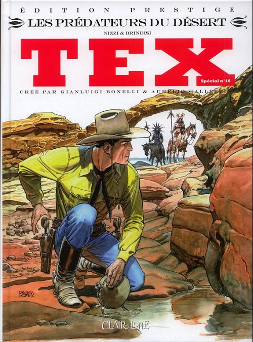 Couverture de l'album Tex (Spécial) Tome 16 Les prédadeurs du désert