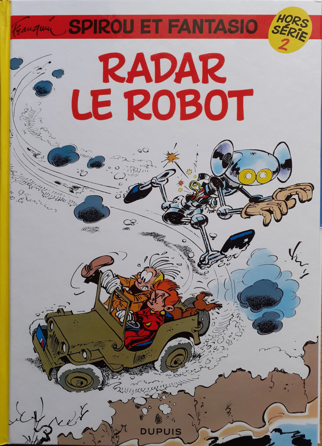Couverture de l'album Spirou et Fantasio Hors-Série 2 Radar le robot