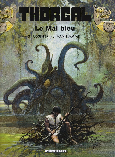 Couverture de l'album Thorgal Tome 25 Le Mal bleu