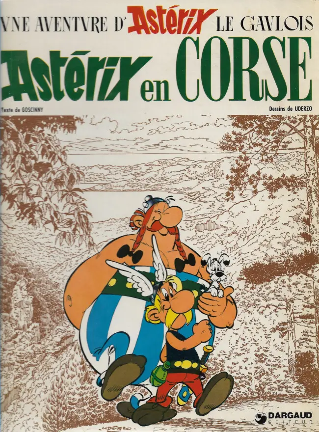 Couverture de l'album Astérix Tome 20 Astérix en Corse