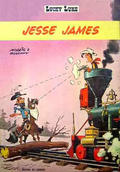 Couverture de l'album Lucky Luke Tome 35 Jesse James