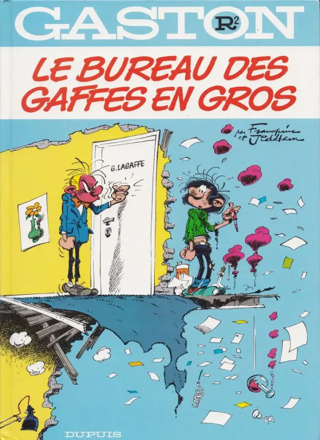 Couverture de l'album Gaston Le bureau des gaffes en gros