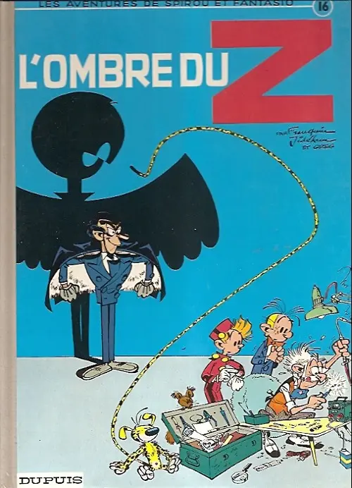 Couverture de l'album Spirou et Fantasio Tome 16 L'ombre du Z
