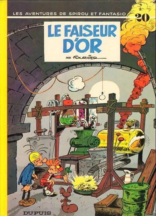 Couverture de l'album Spirou et Fantasio Tome 20 Le faiseur d'or