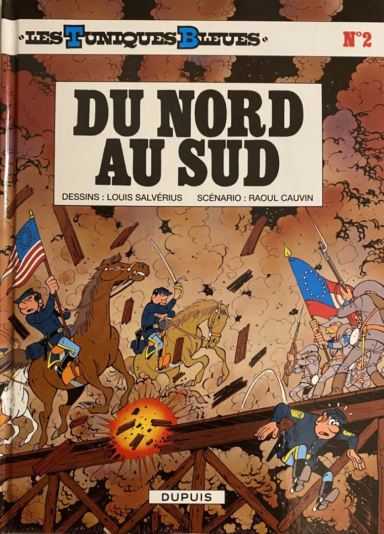 Couverture de l'album Les Tuniques Bleues Tome 2 Du Nord au Sud