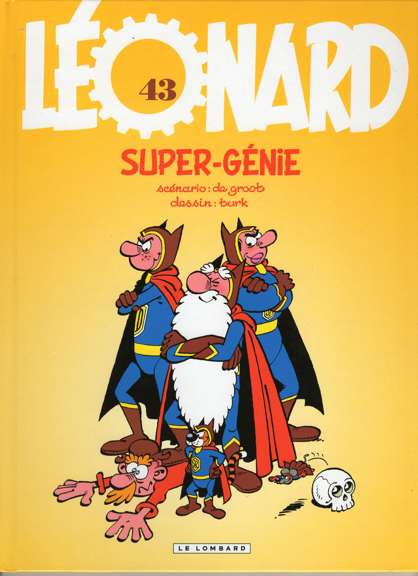 Couverture de l'album Léonard Tome 43 Super-Génie