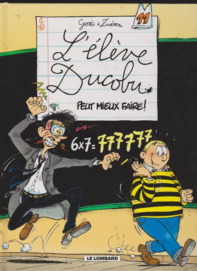 Couverture de l'album L'Élève Ducobu Tome 11 Peut mieux faire !