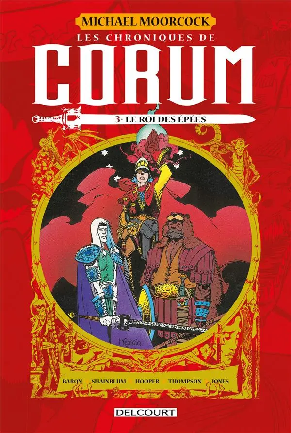 Couverture de l'album Les Chroniques de Corum Tome 3 Le roi des épées
