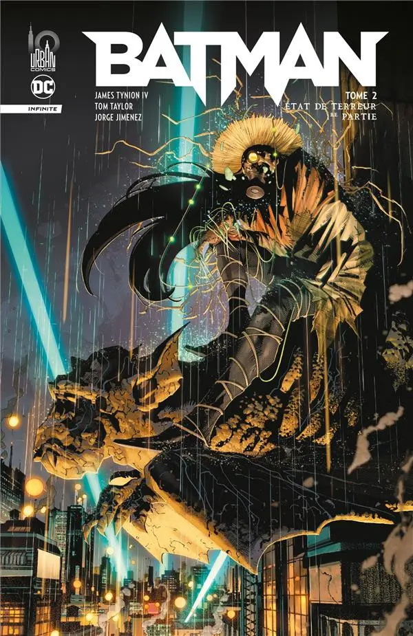 Couverture de l'album Batman Infinite Tome 2 Etat de terreur - 1ère partie