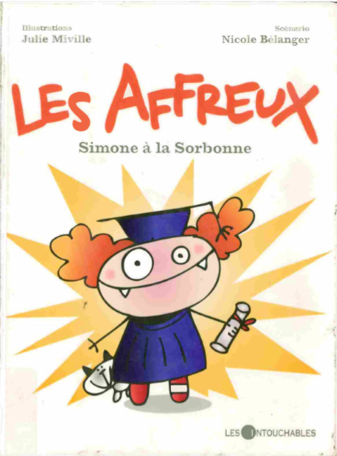 Couverture de l'album Les affreux 1 Simone à la Sorbonne