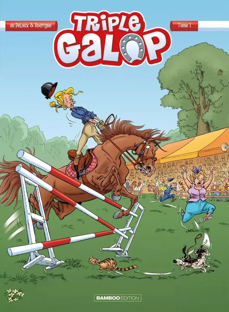 Couverture de l'album Triple galop Tome 1