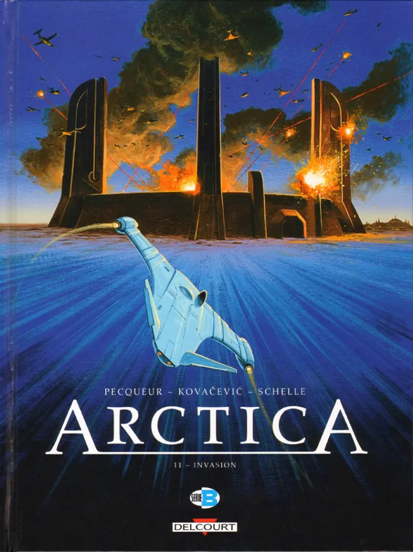 Couverture de l'album Arctica Tome 11 Invasion