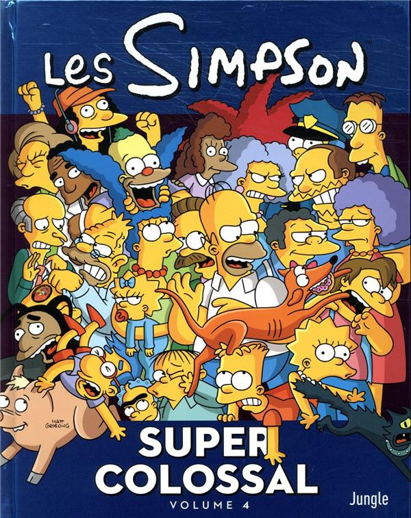 Couverture de l'album Les Simpson (Super colossal) Volume 4
