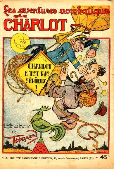 Couverture de l'album Charlot 1ère Série - SPE Tome 8 Charlot n'est pas sérieux !