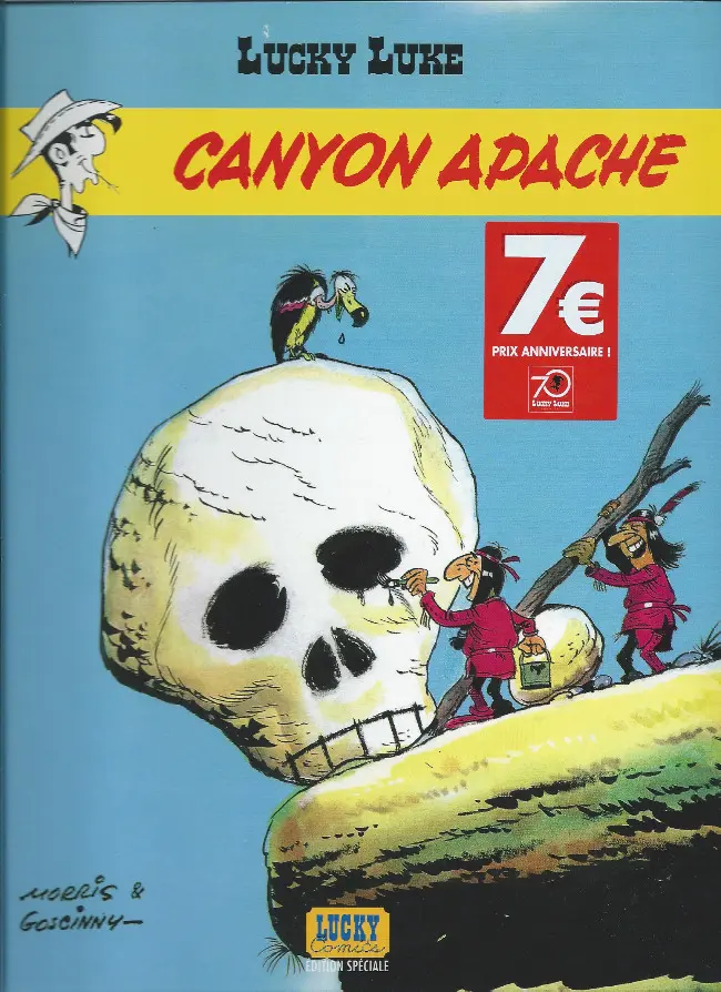 Couverture de l'album Lucky Luke Tome 37 Canyon Apache