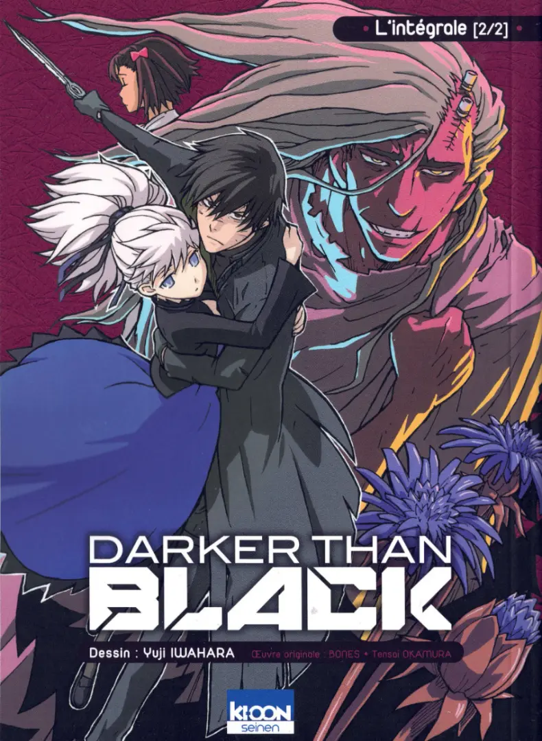 Couverture de l'album Darker than black - Jet Black Flower L'intégrale 2/2