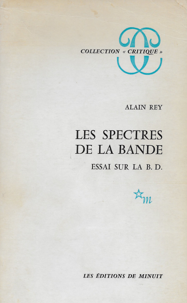 Couverture de l'album Les Spectres de la bande dessinée. Essai sur la B.D.