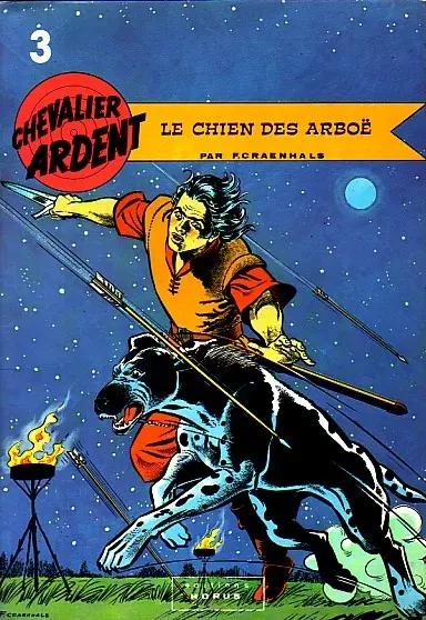 Couverture de l'album Chevalier Ardent Horus - Rijperman Tome 3 Le chien des Arboë